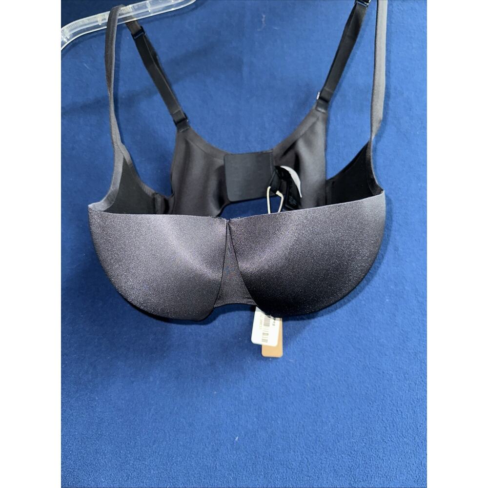 NWT – SKIMS Ultimate Strapless Push-Up Bra – Black Size 32DDD Onyx